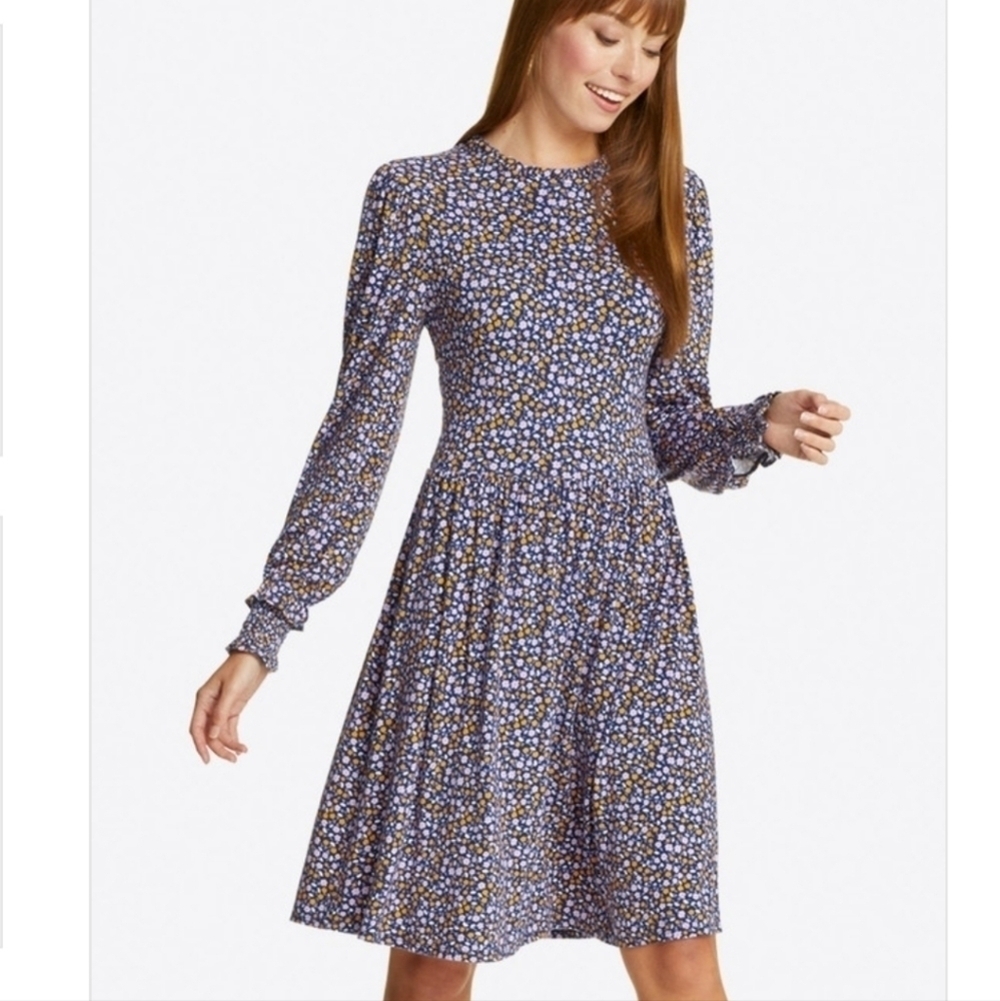 Draper James Kitty shift dress Ditsy floral sz XXL